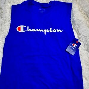 Champion Blue Muscle Tee